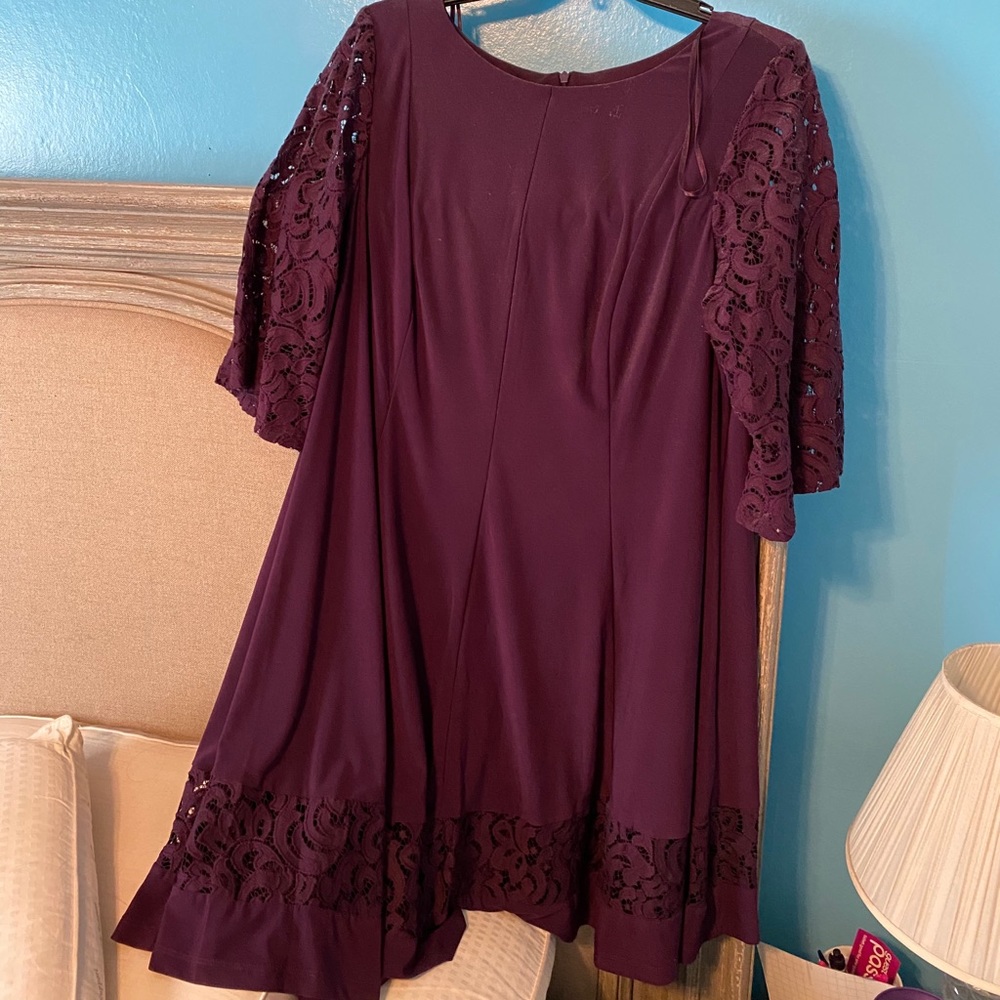 Purple dress